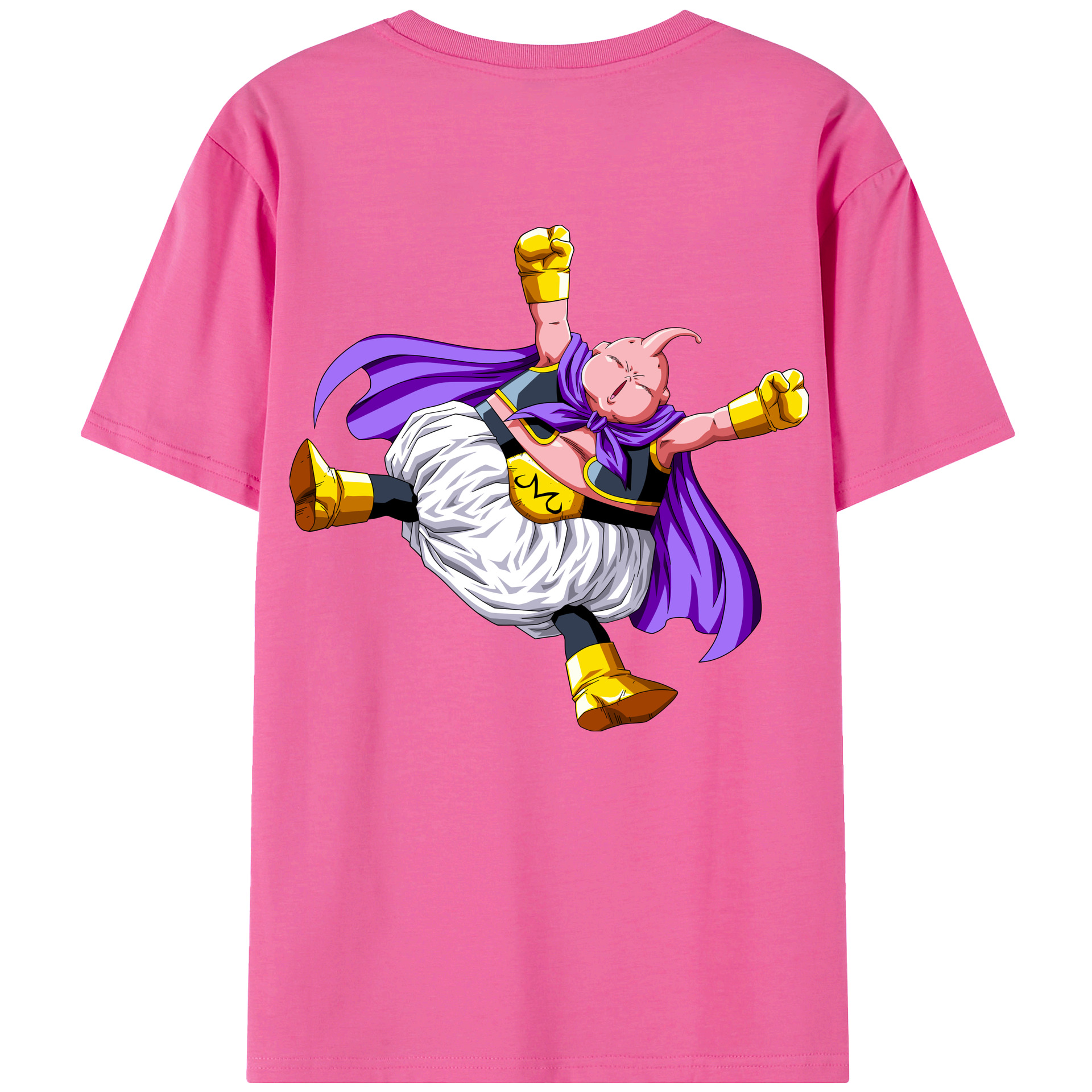 （画像用） ドラゴンボール 魔人ブウ DRAGON BALL Majin Buu レディース半袖Tシャツ(バックプリント)